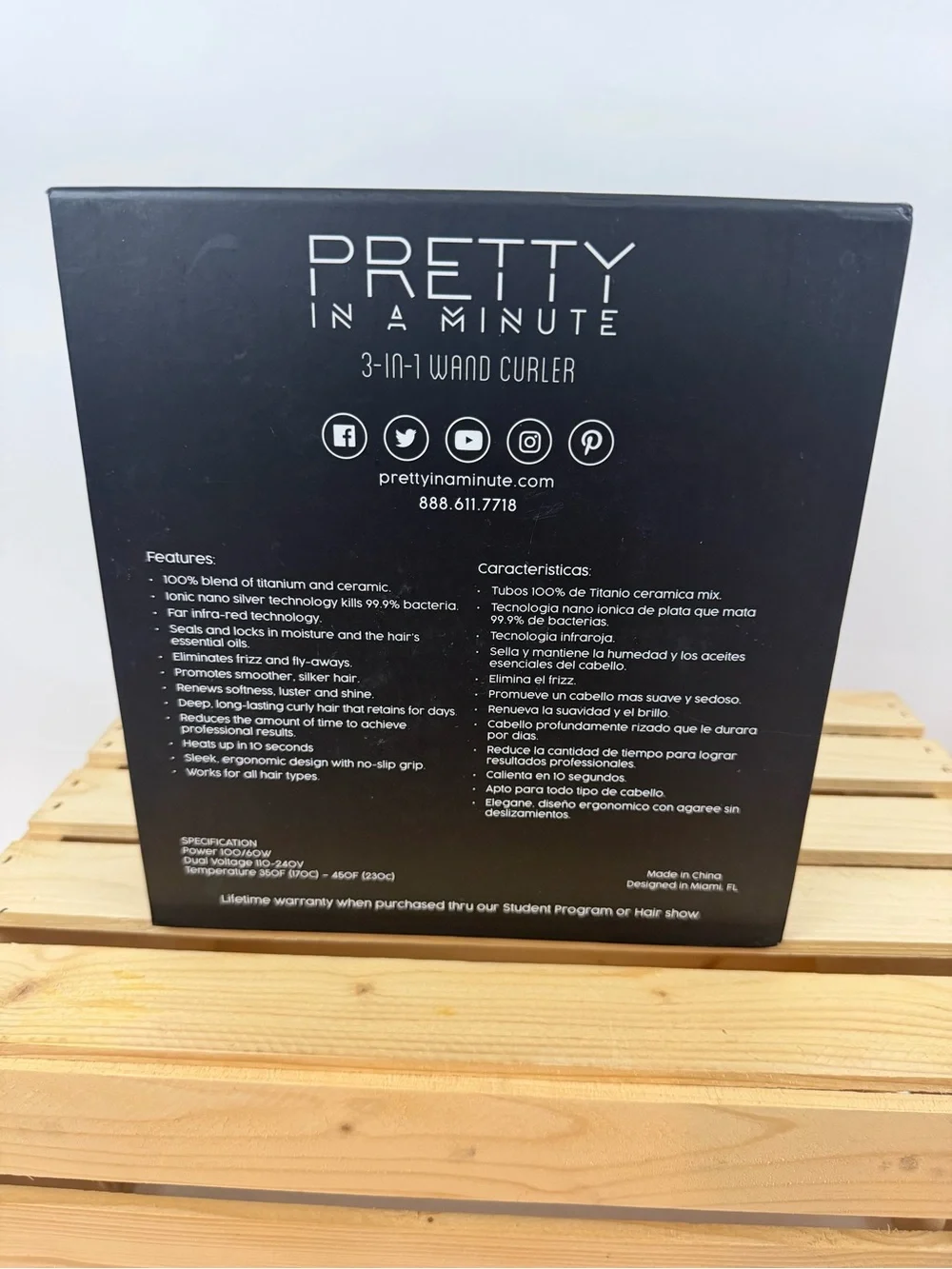 Pretty In A Minute description create